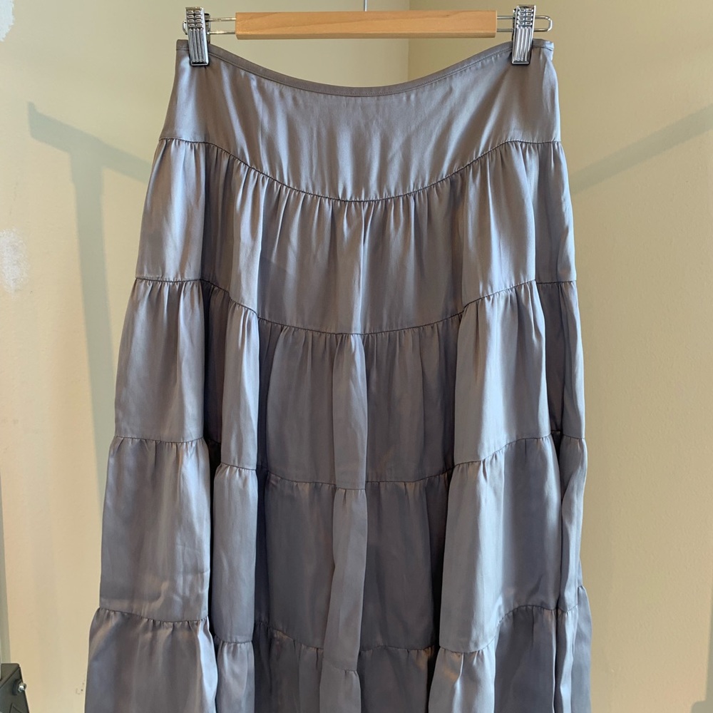 DONATED Vintage INC for Macy’s Tiered Silk Skirt